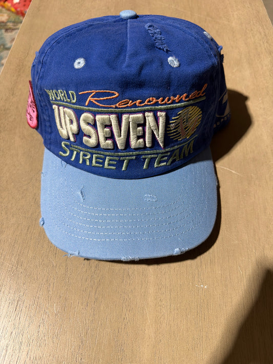Up7 Skate Snapback Blue/Blue
