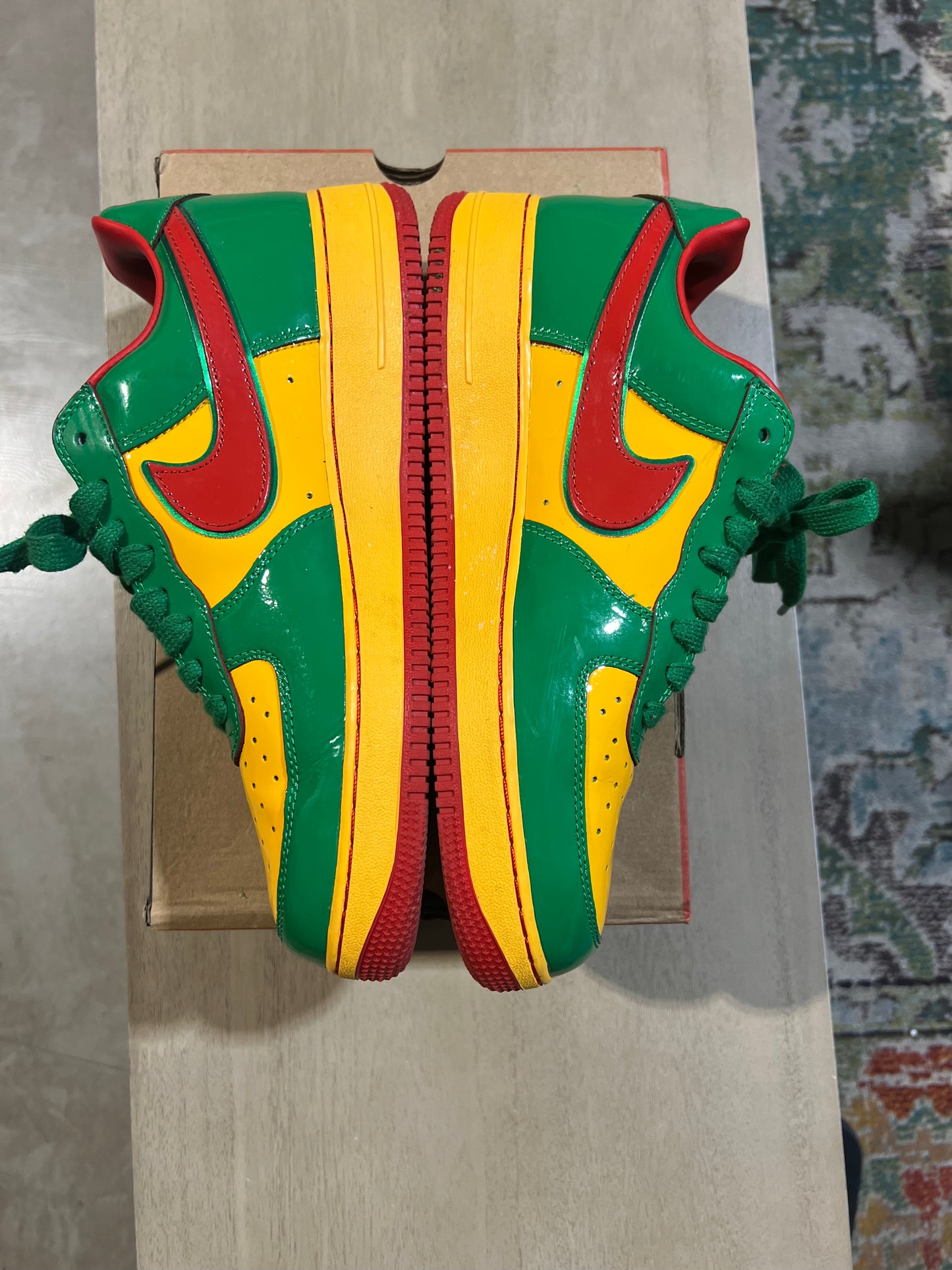 Concrete af1 Lucky green used sz 11