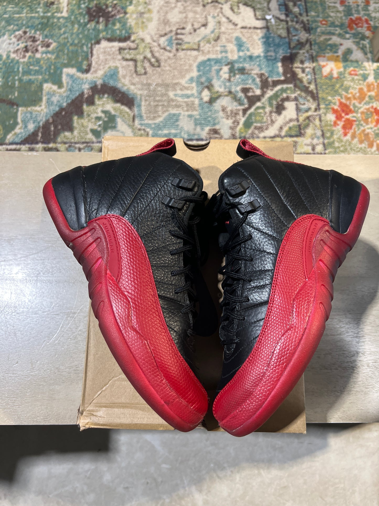 Jordan 12 flu game used sz 7Y