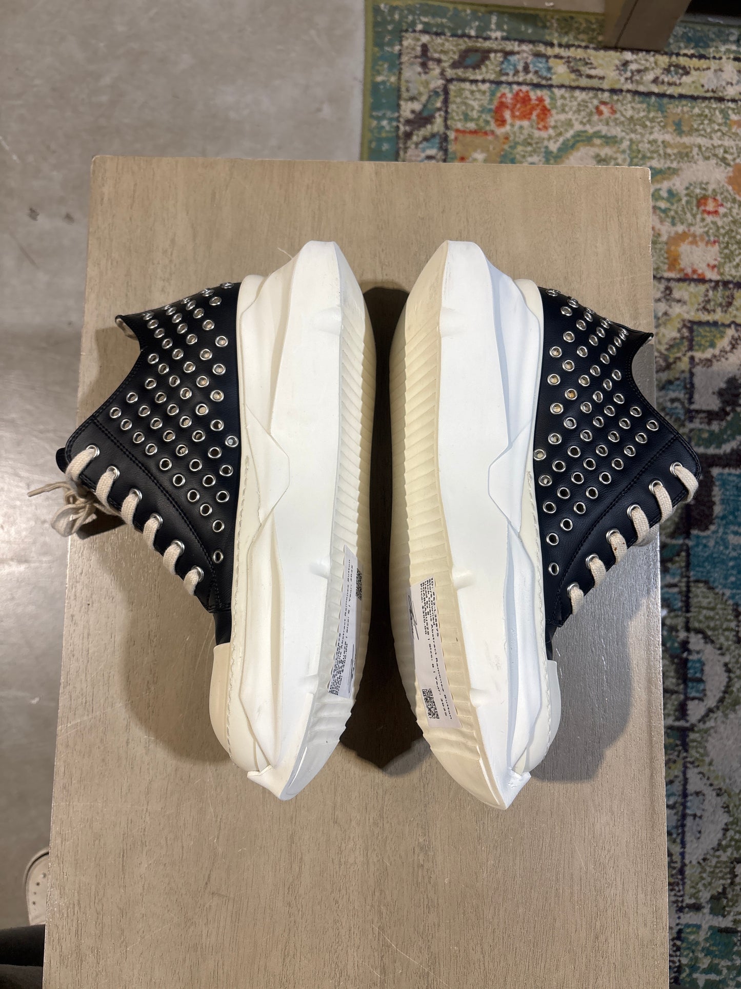 Rick Owens Abstract Ramones Button Used Sz 8