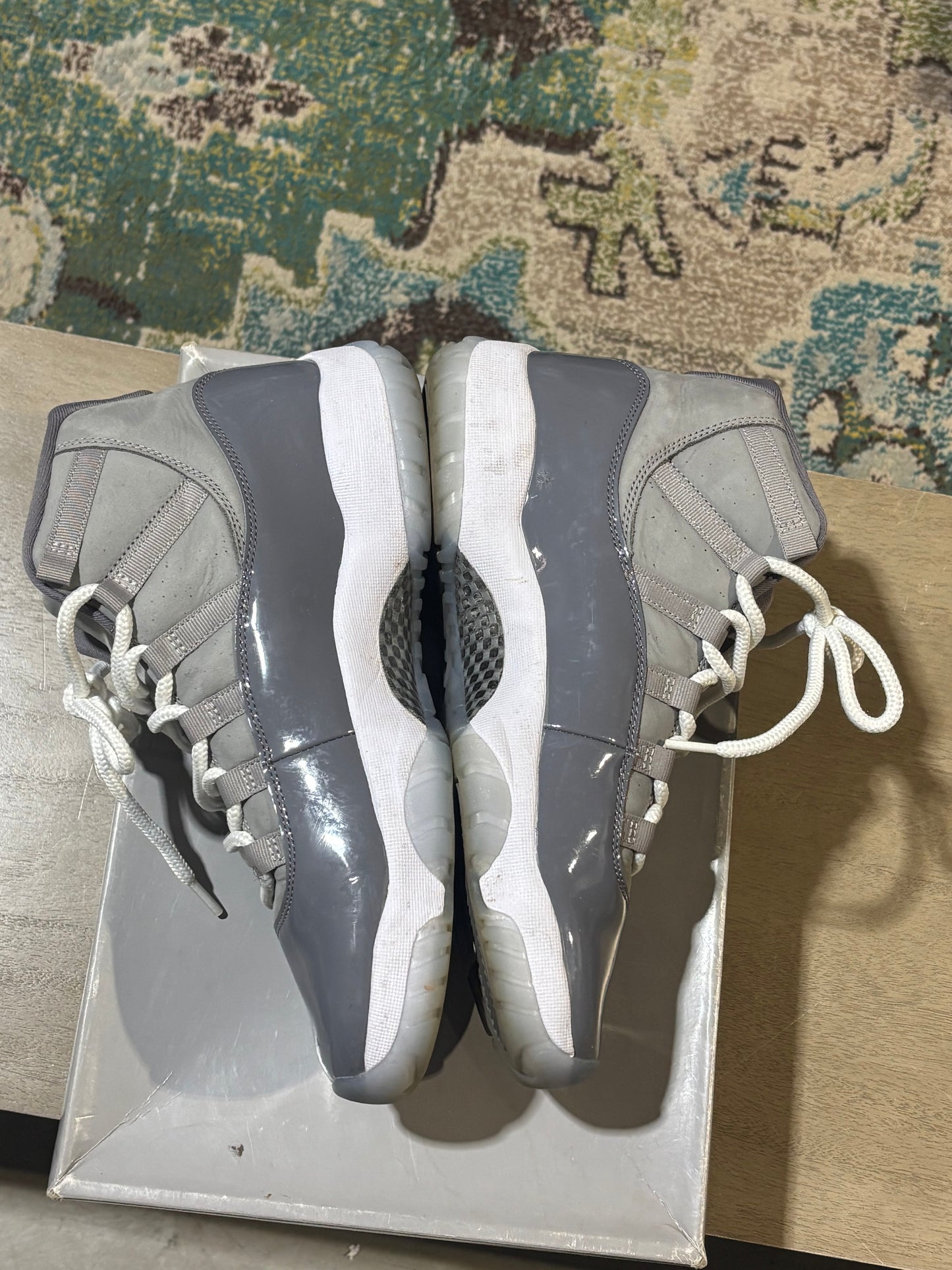 Jordan 11 Cool Grey Used Sz 10.5