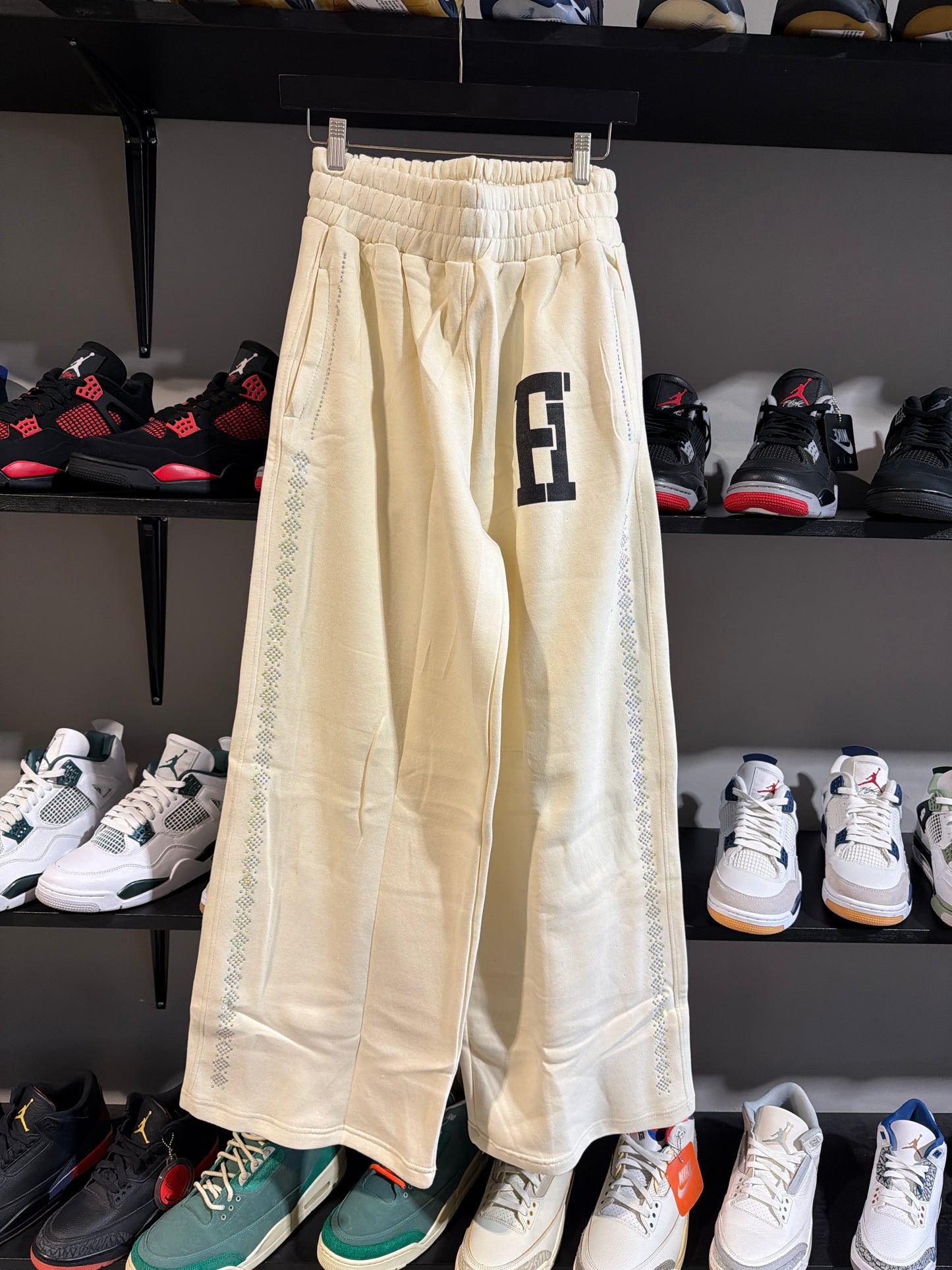 cream forever hungry sweatsuit set