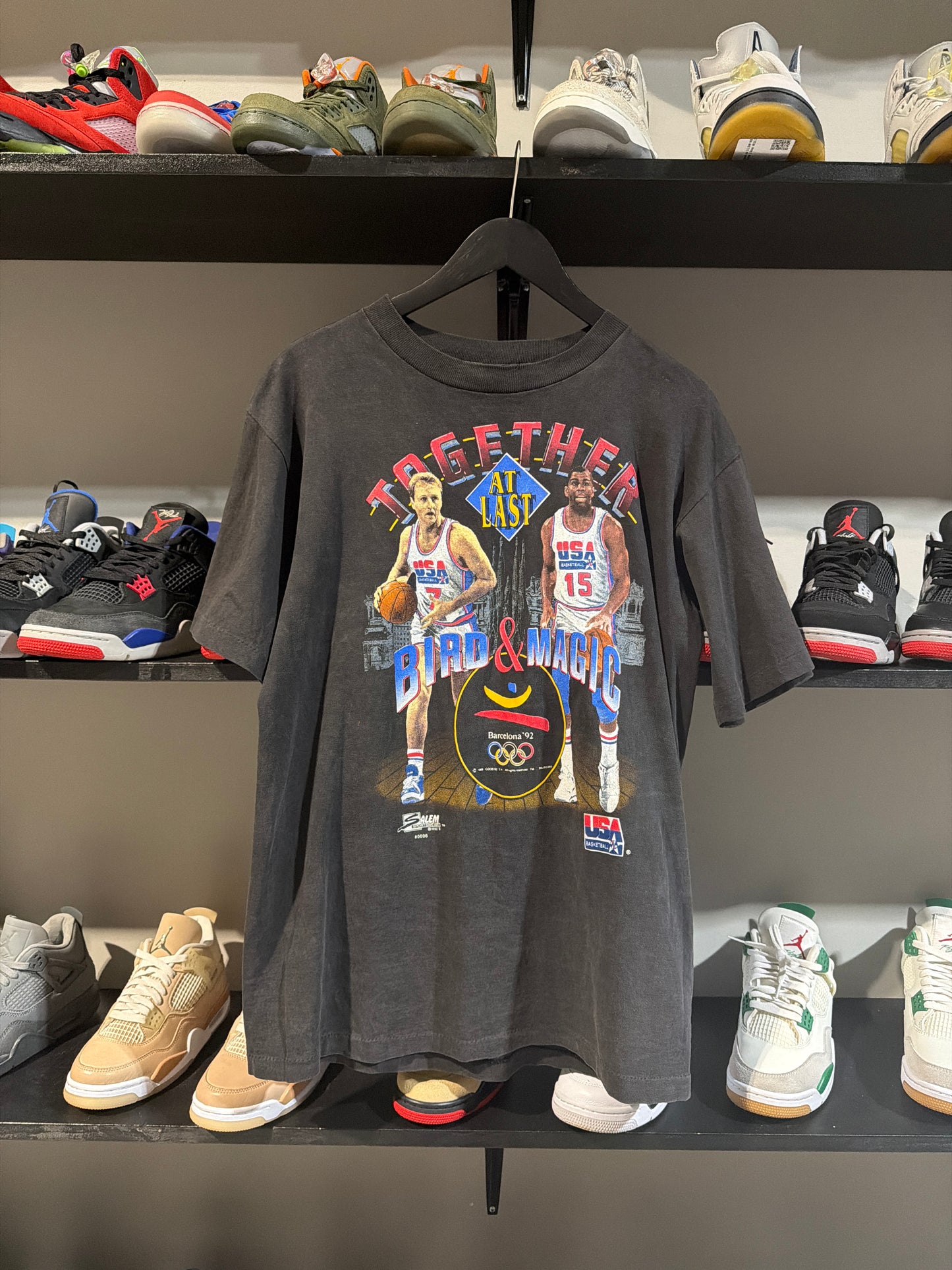 Vintage Magic and Bird Dream Team tee