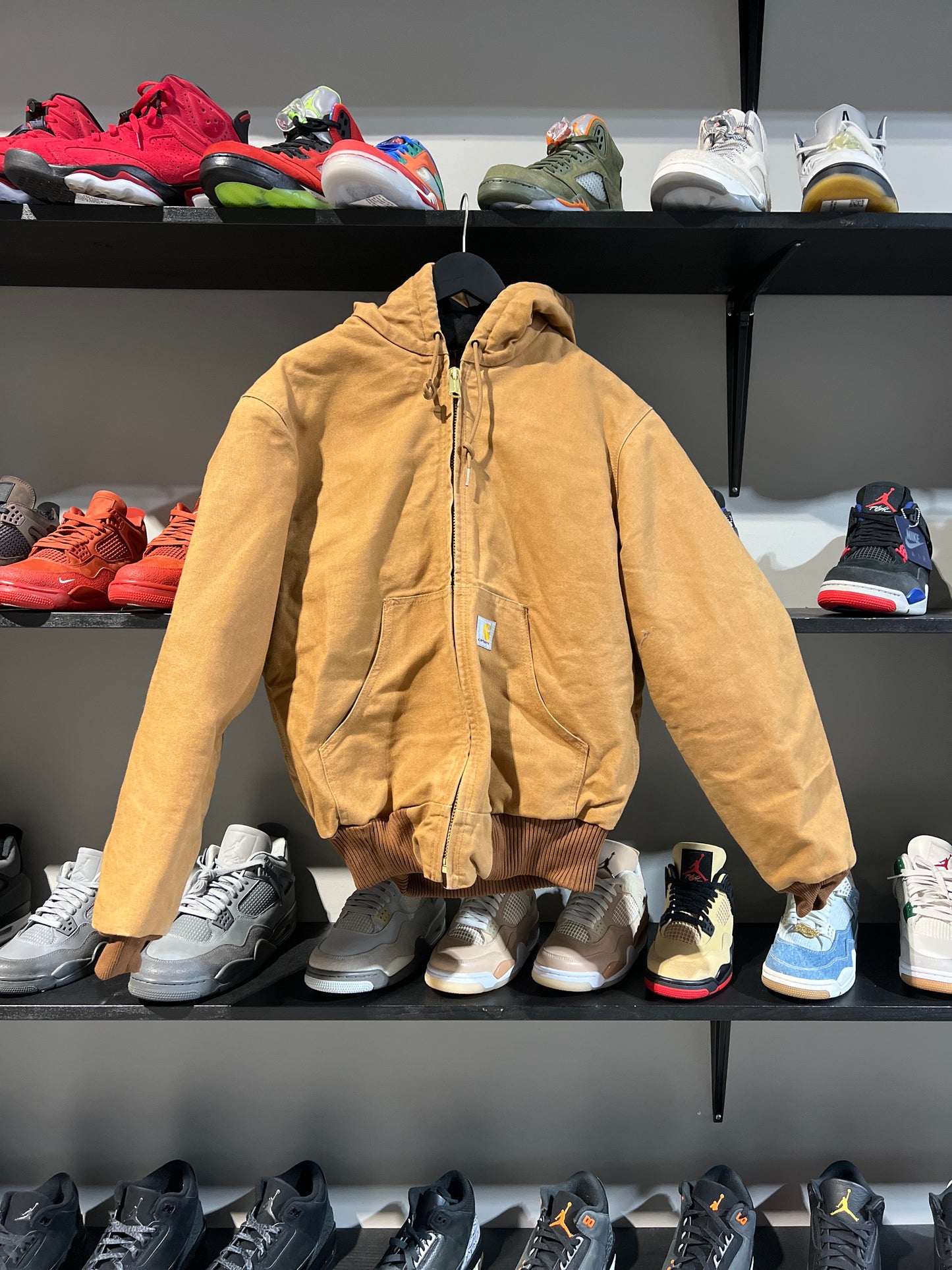 Carhartt khaki zipup