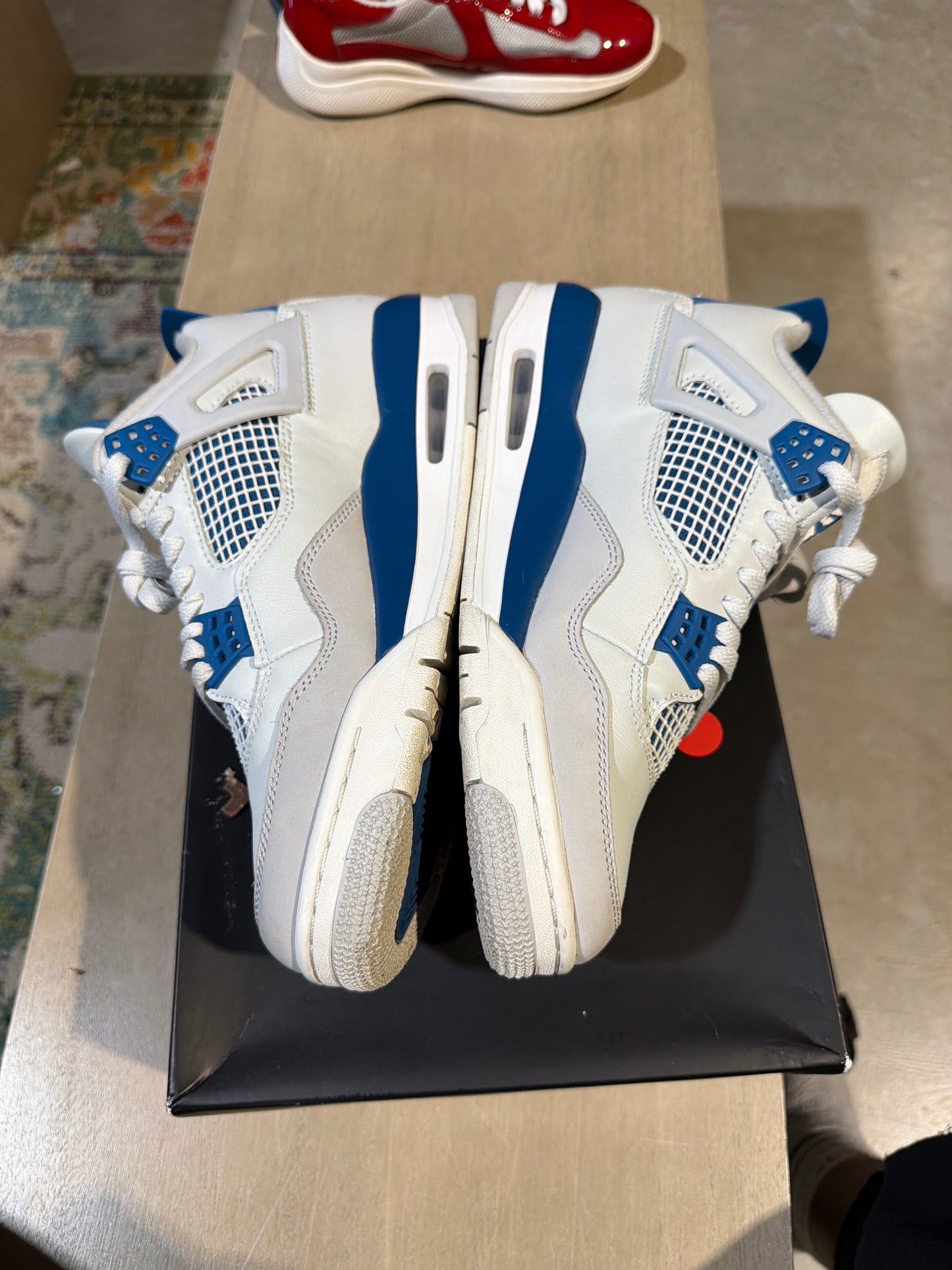 Military Jordan 4 Used Sz 9