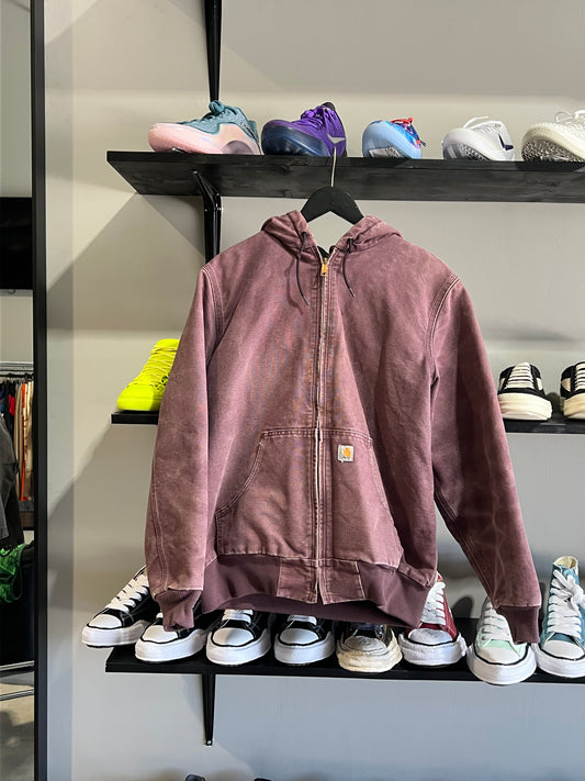 Vintage Carhartt Purple Zipup Jacket SZ Large