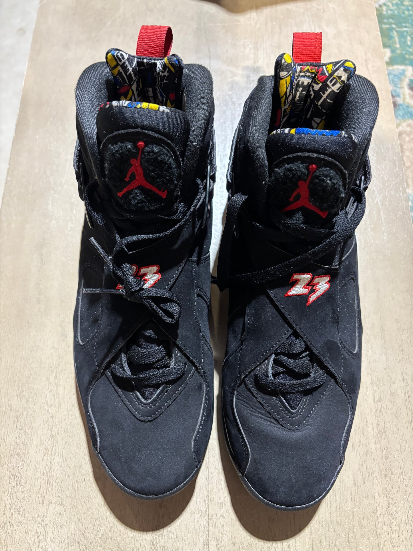 Jordan 8 Playoff Used Sz 9 NB
