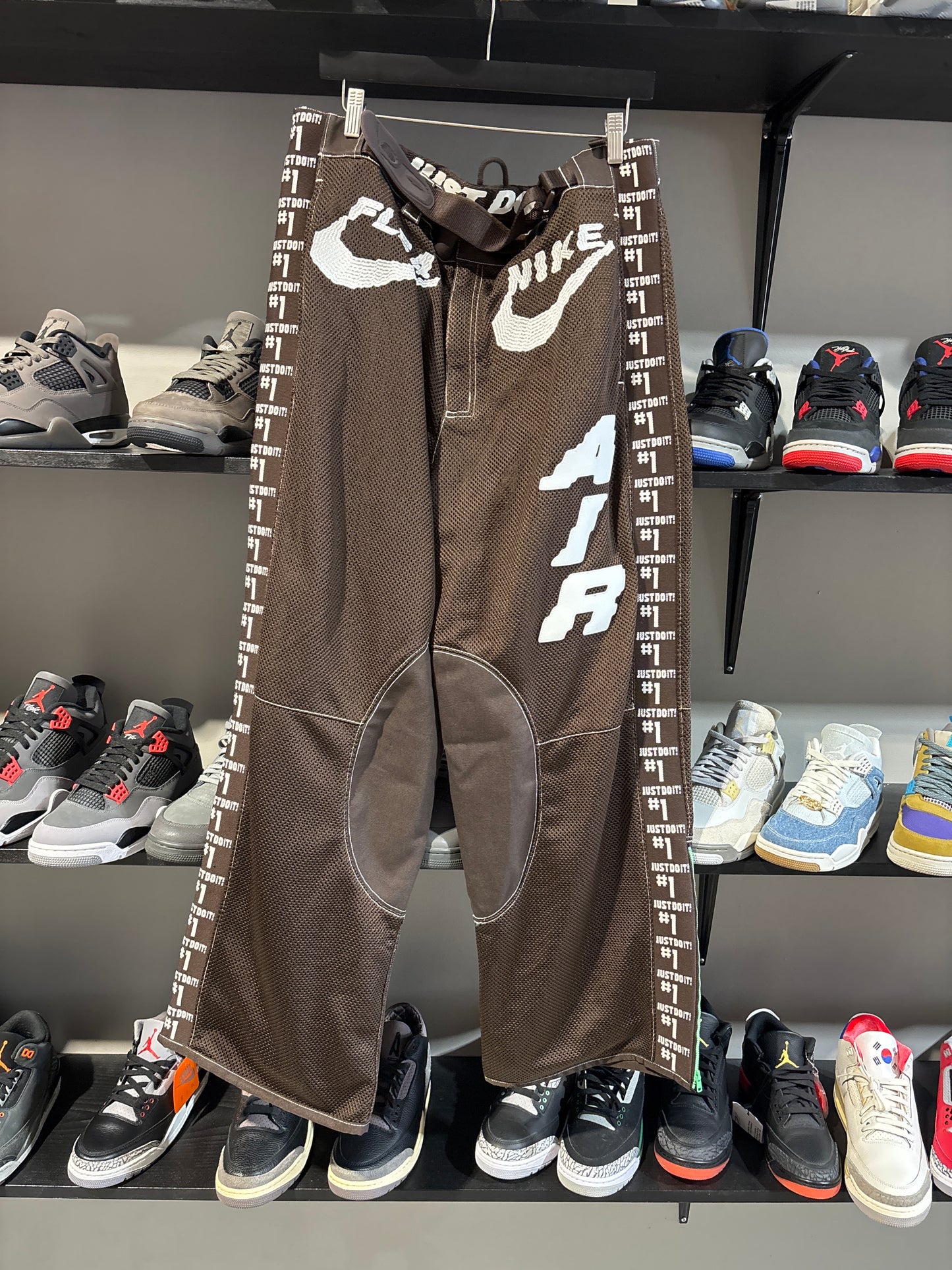 Cpfm x Nike sweatpants brown