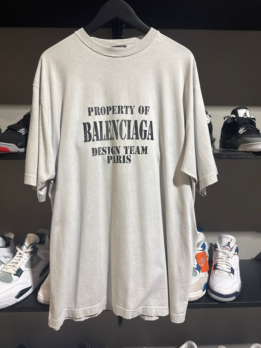 balenciaga property design team tee