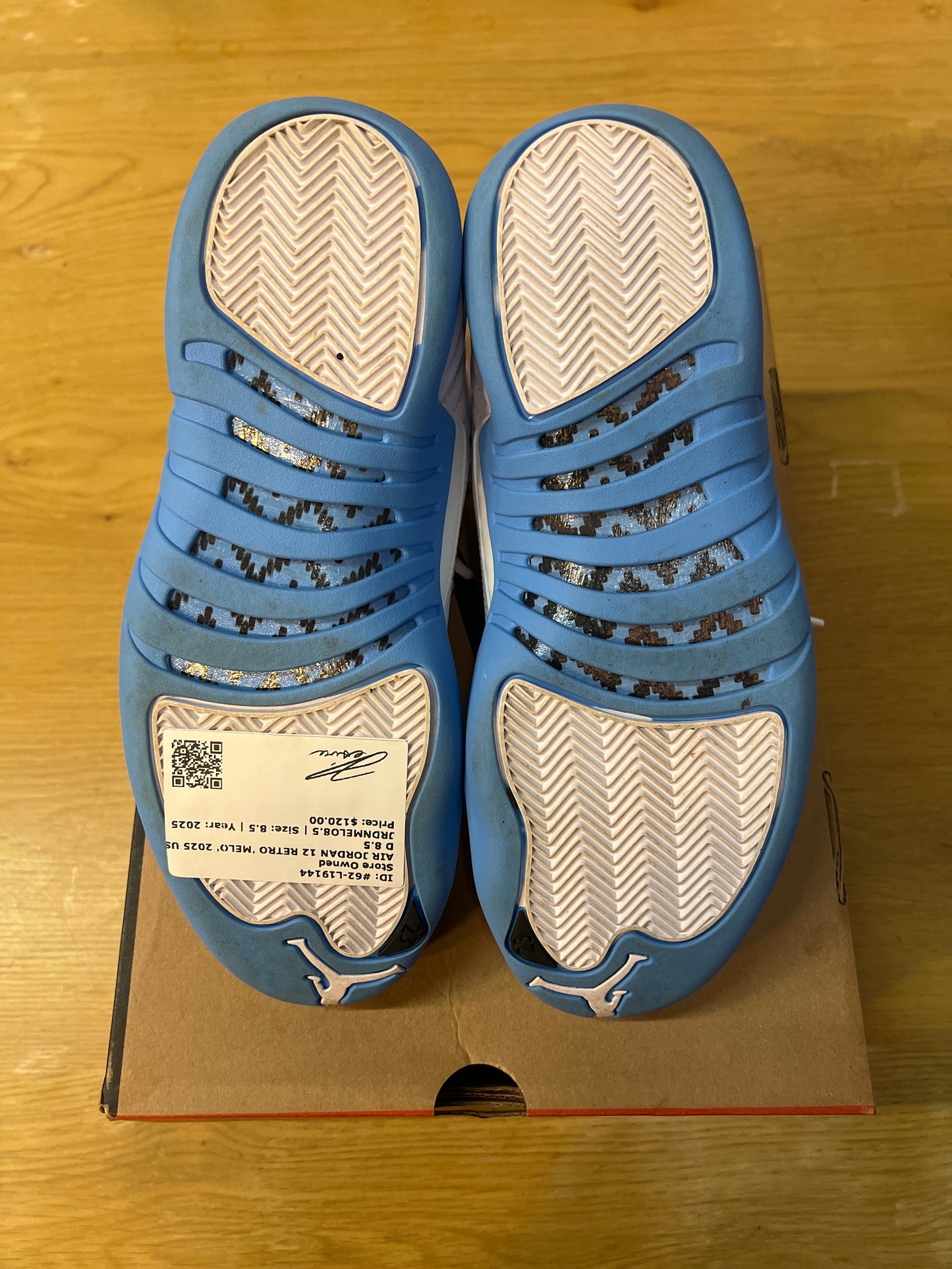 AIR JORDAN 12 RETRO MELO 2025 USED 8.5