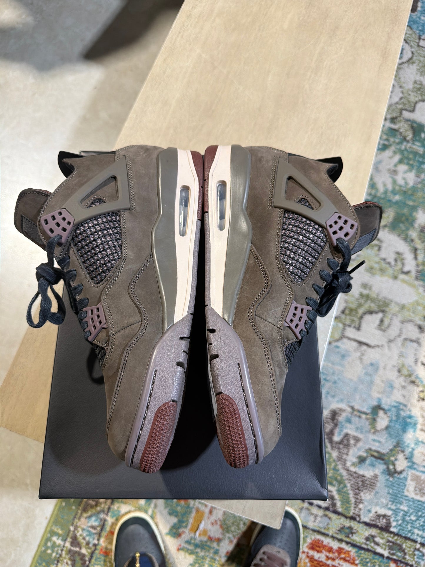 Jordan 4 A Ma Brown 4s Used Sz 10