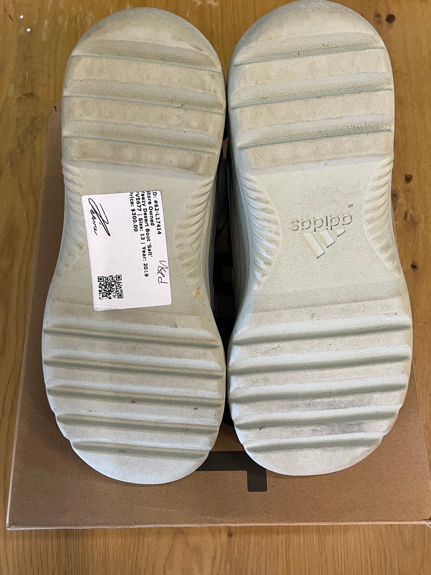 Yeezy Desert Boot Salt Used