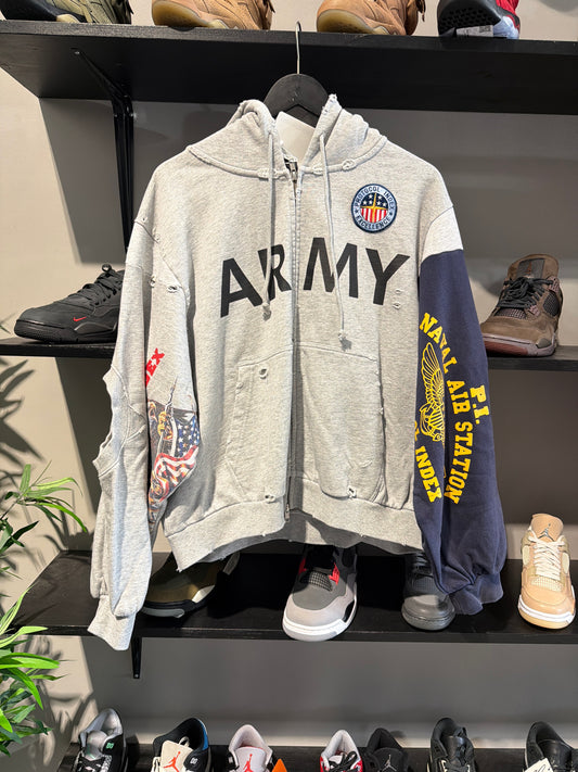 PROTOCOL INDEX ARMY RECONSTRUCTED ZIP-UP