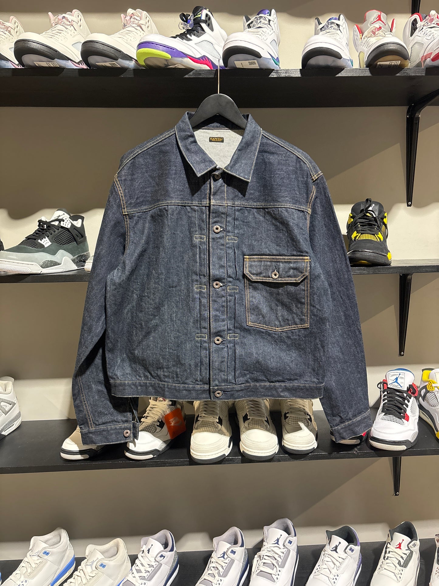 Kapital Raw Denim Jacket Indigo