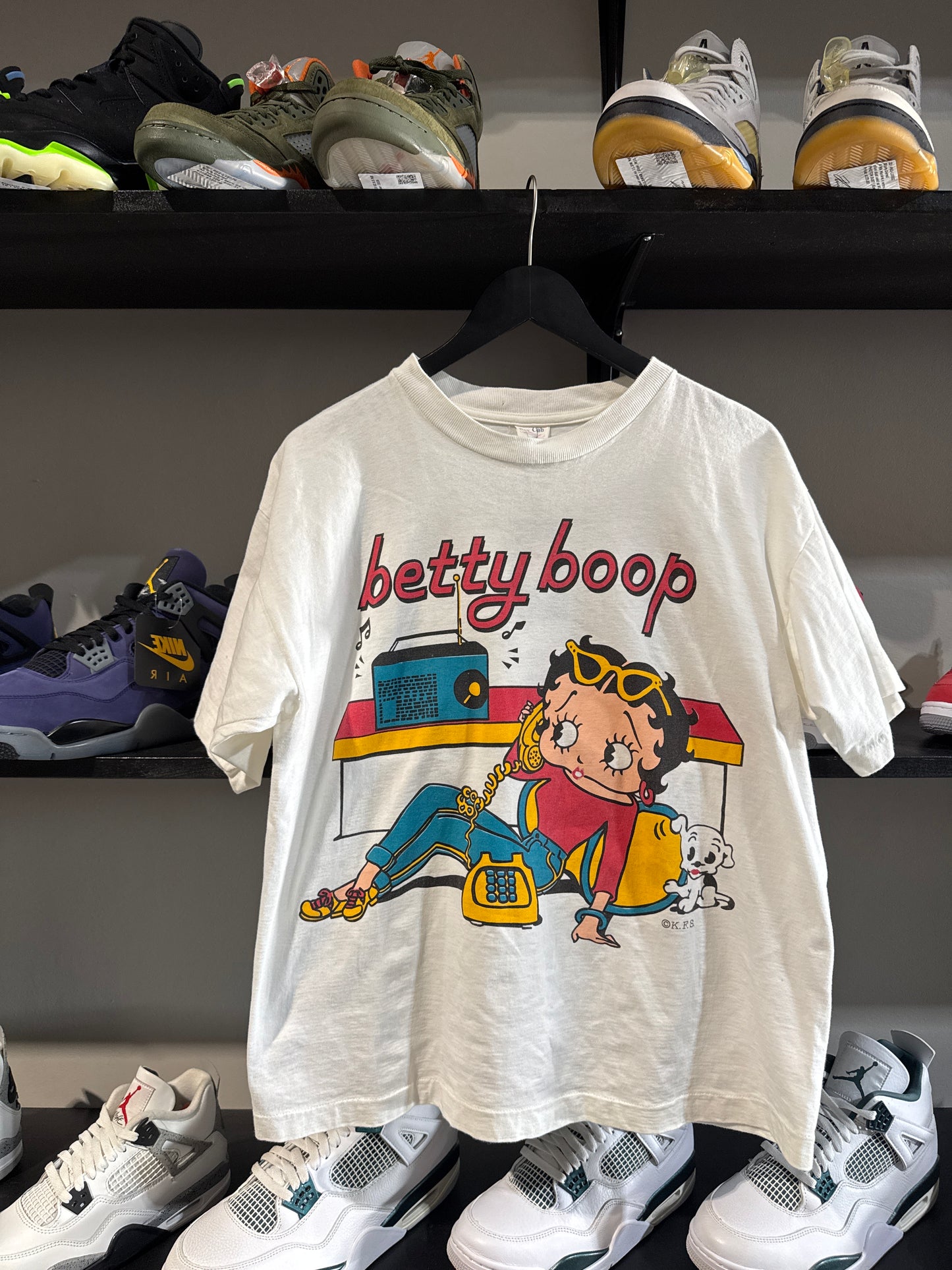 Vintage Betty Boop White Tee