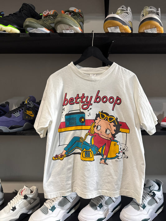 Vintage Betty Boop White Tee