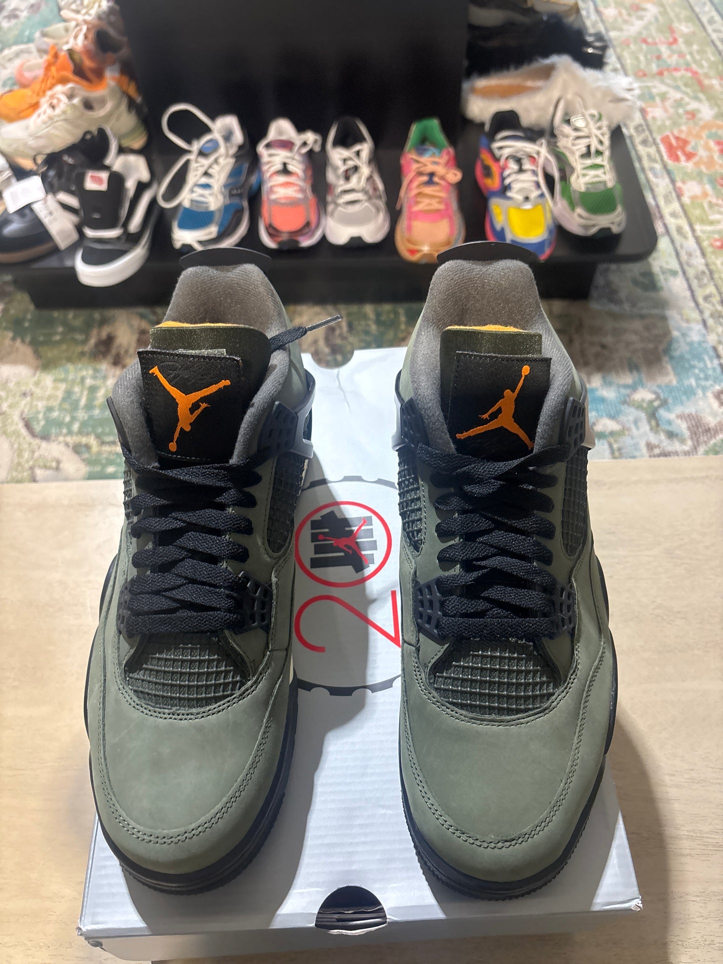Jordan 4 undftd 2025 used sz 10