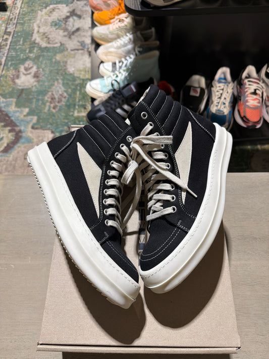 RO Vintage Sneaker High black white