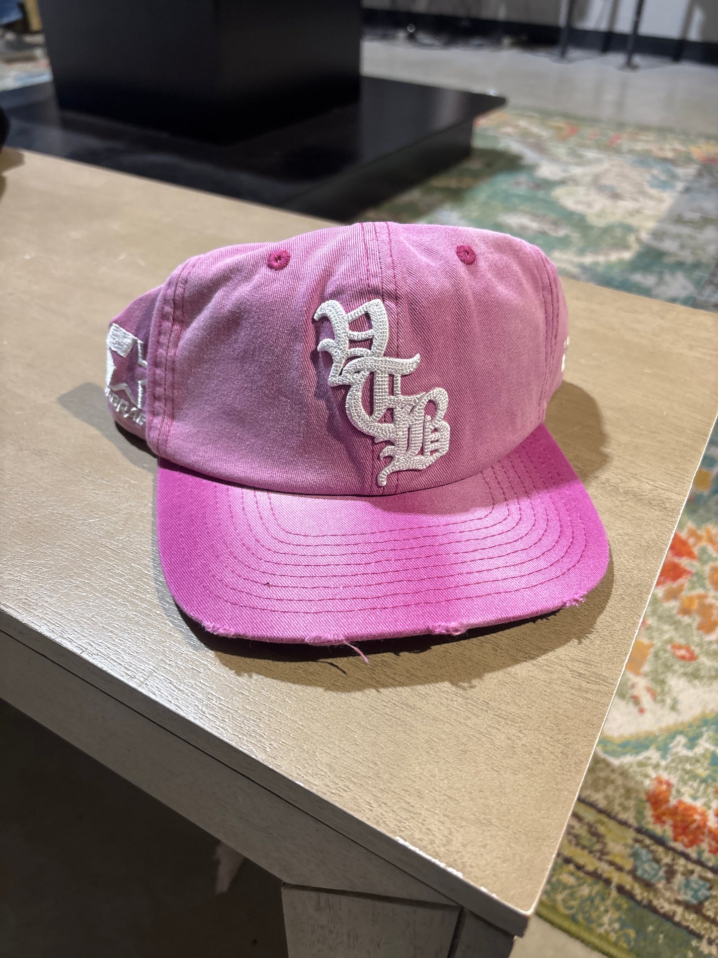 Pink Vertebrae Snapback