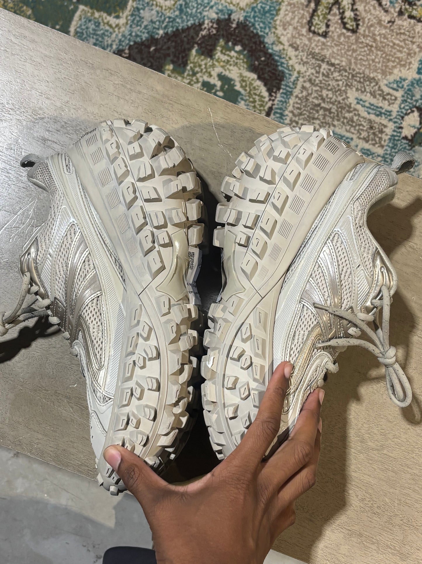 Balenciaga Defender Beige Used Sz 9 NB