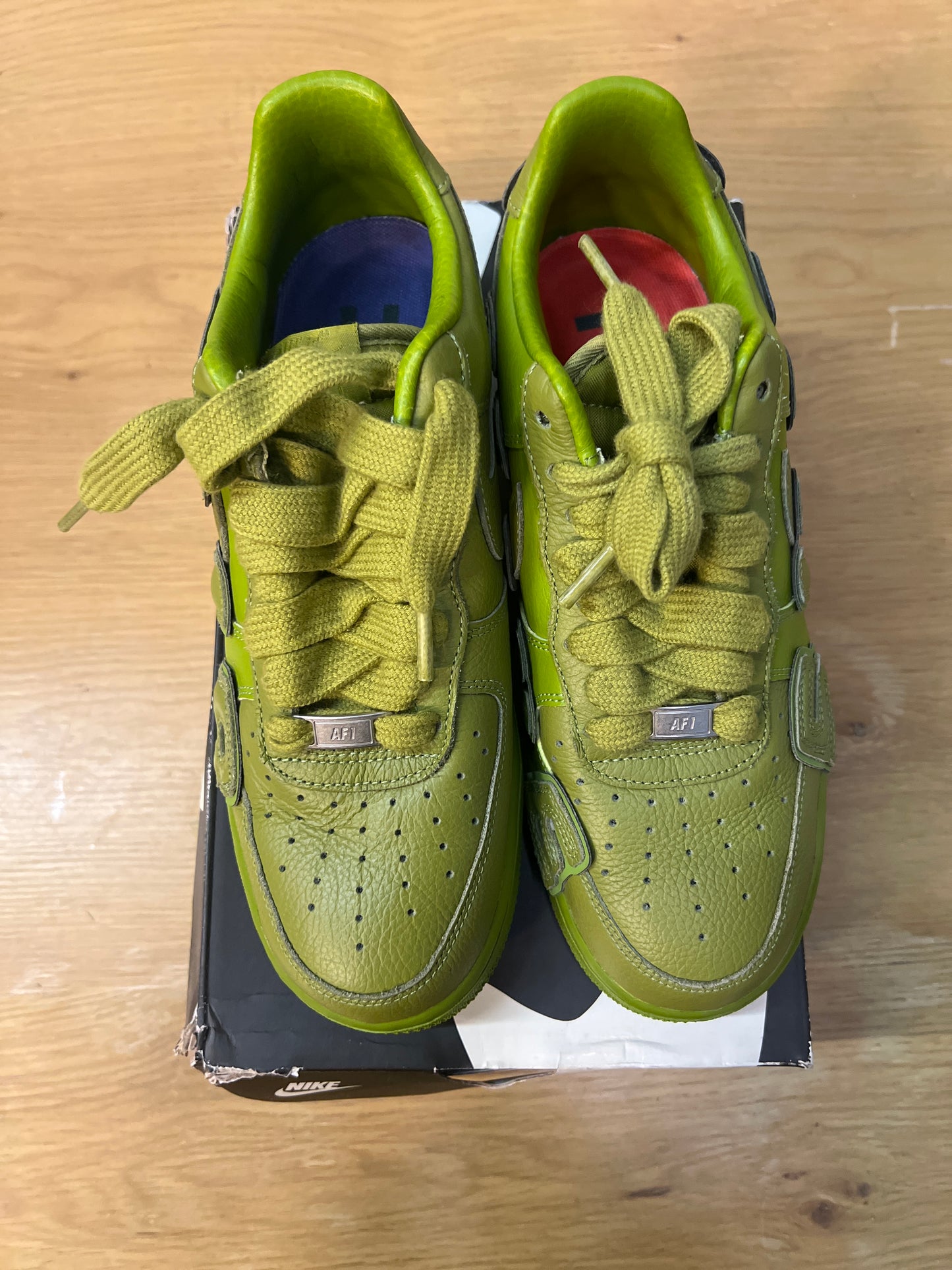 CACTUS PLANT FLEA MARKET X AIR FORCE 1 LOW PREMIUM MOSS USED SIZE 8
