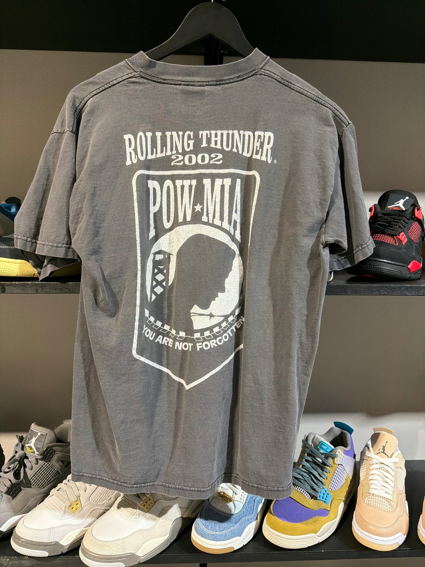 Vintage rolling thunder eagle tee