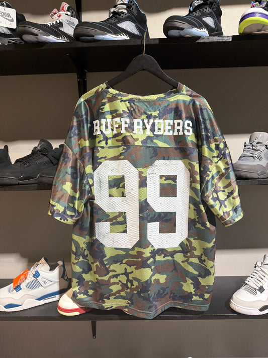 Ruff Ryders Camo Jersey Sz L