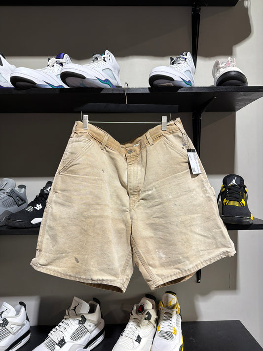 Vintage Carhartt Khaki Shorts Sz 38