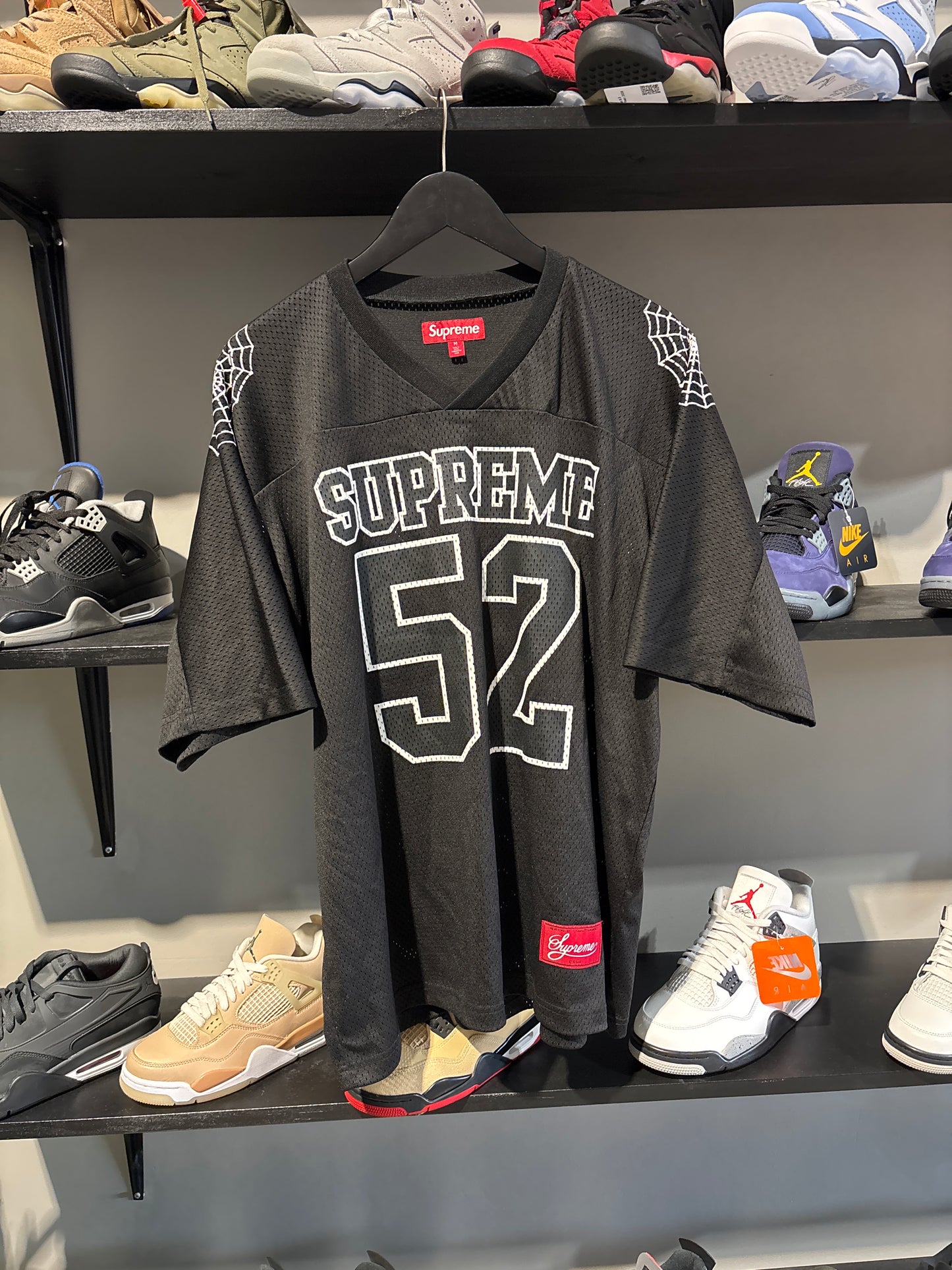 Supreme Spider Web Black Jersey