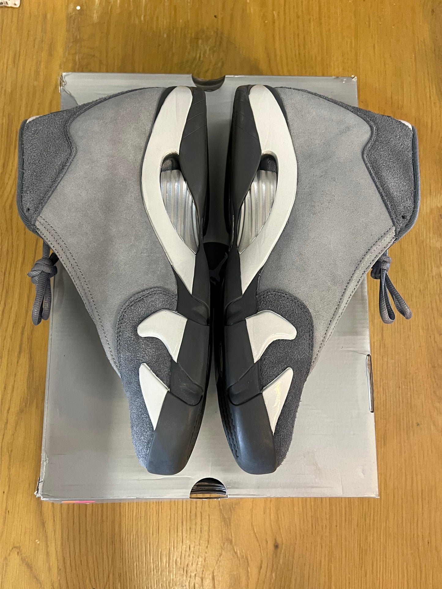 AIR JORDAN 14 RETRO FLINT GREY Used Sz 12.5