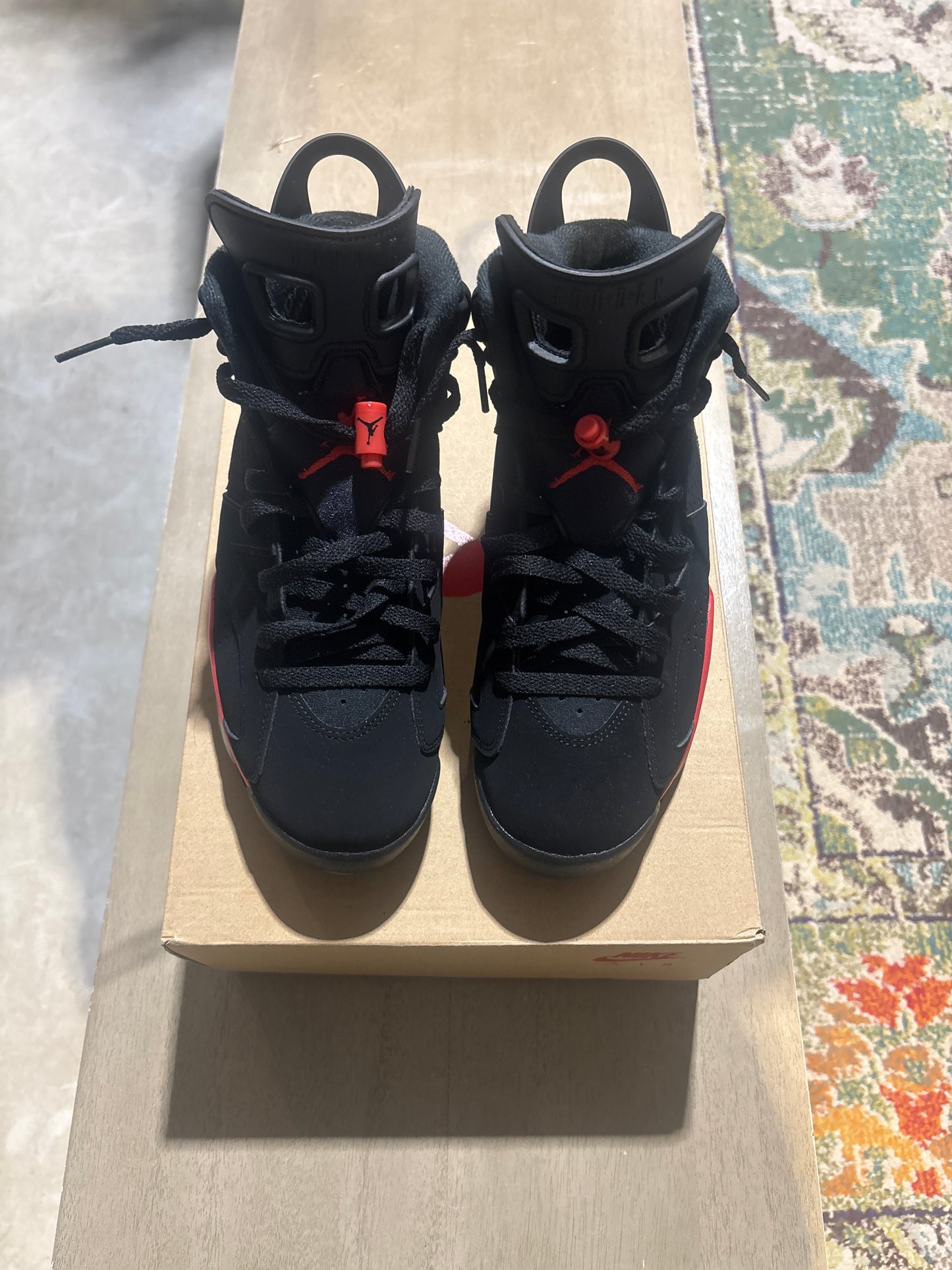Jordan 6 Retro Infrared Salesman Used Sz 9