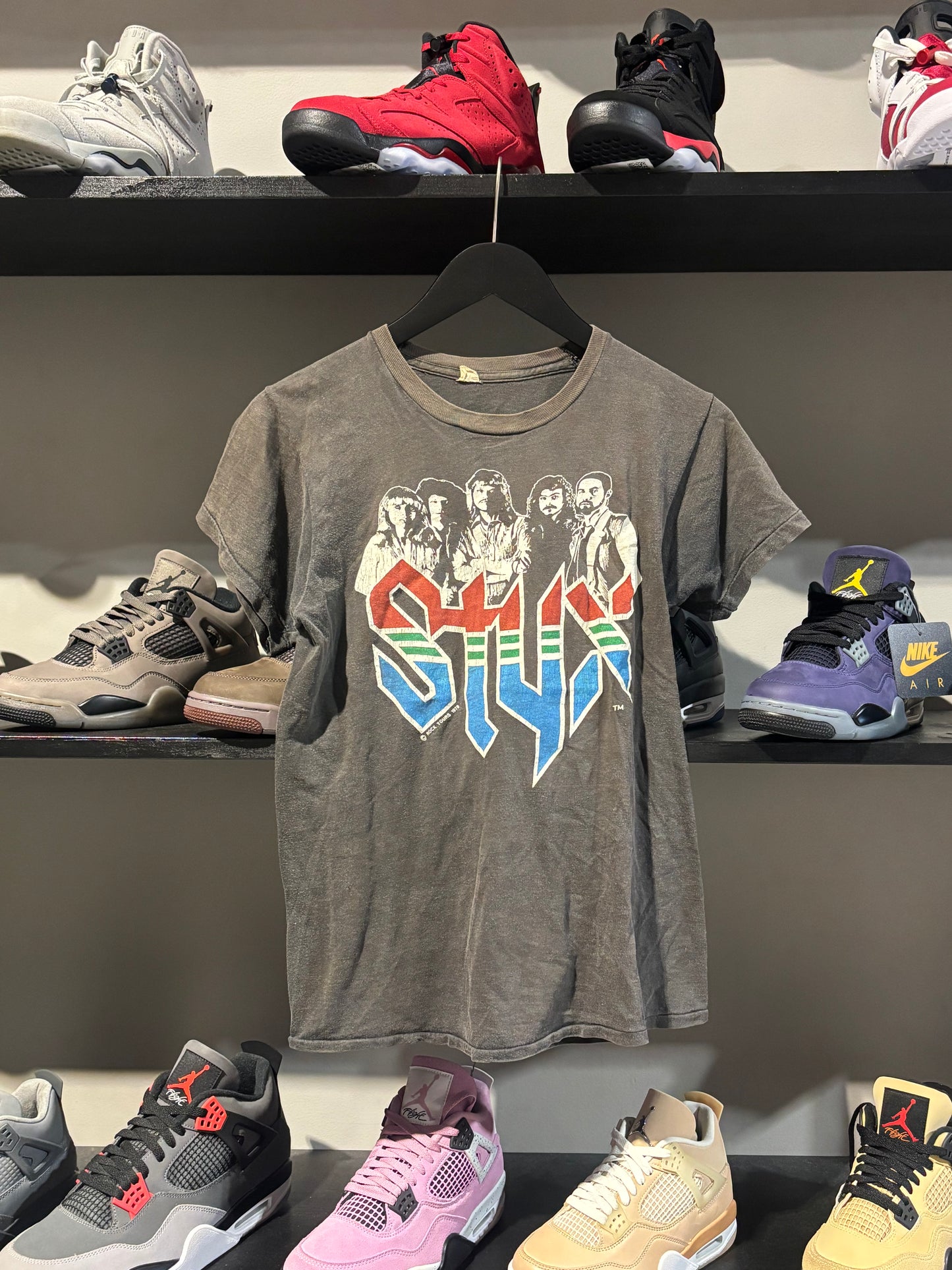 Vintage Styx Main Event 70s Tee Sz S