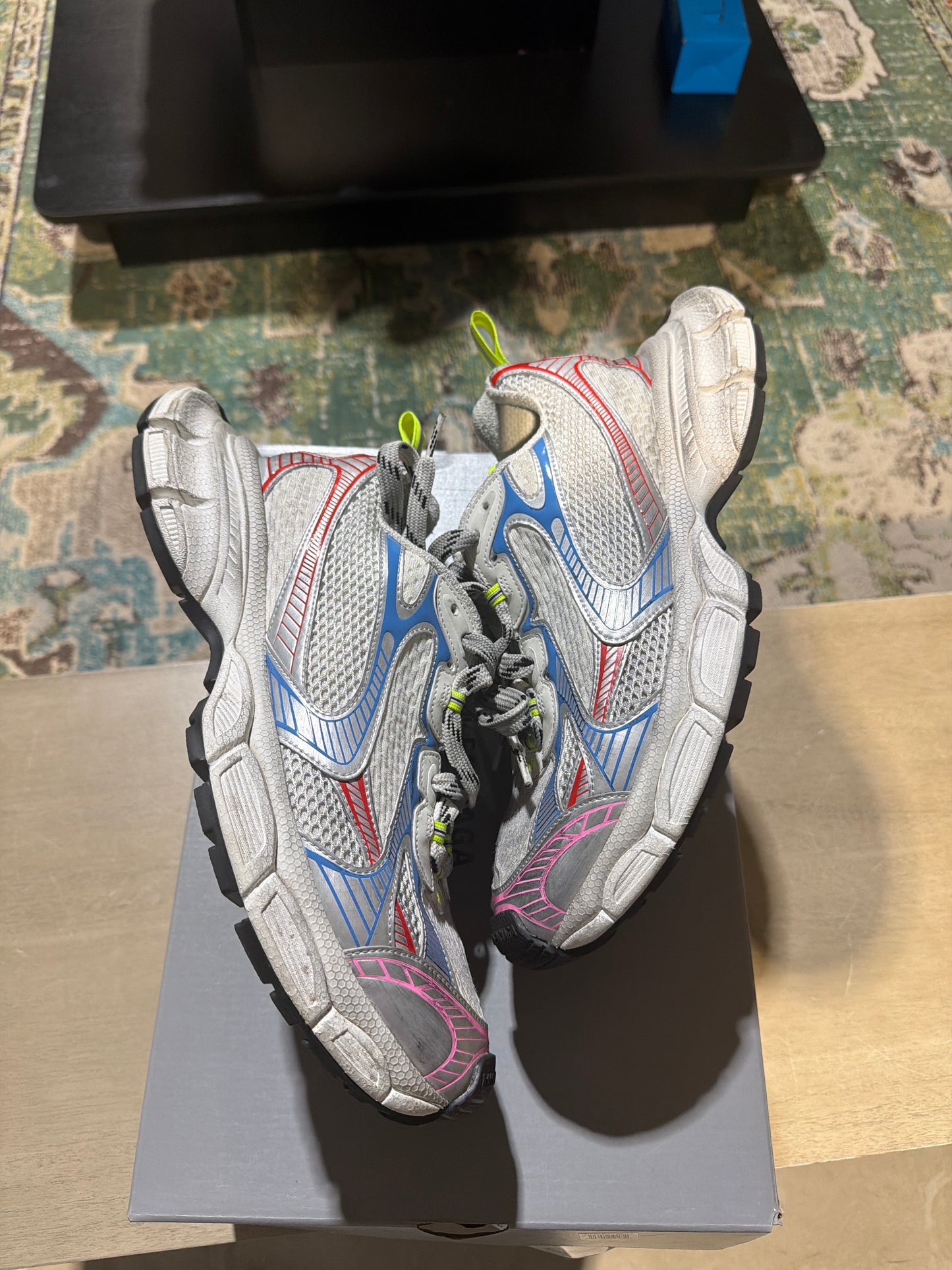 Balenciaga 3xl Multi Color Used Sz 12