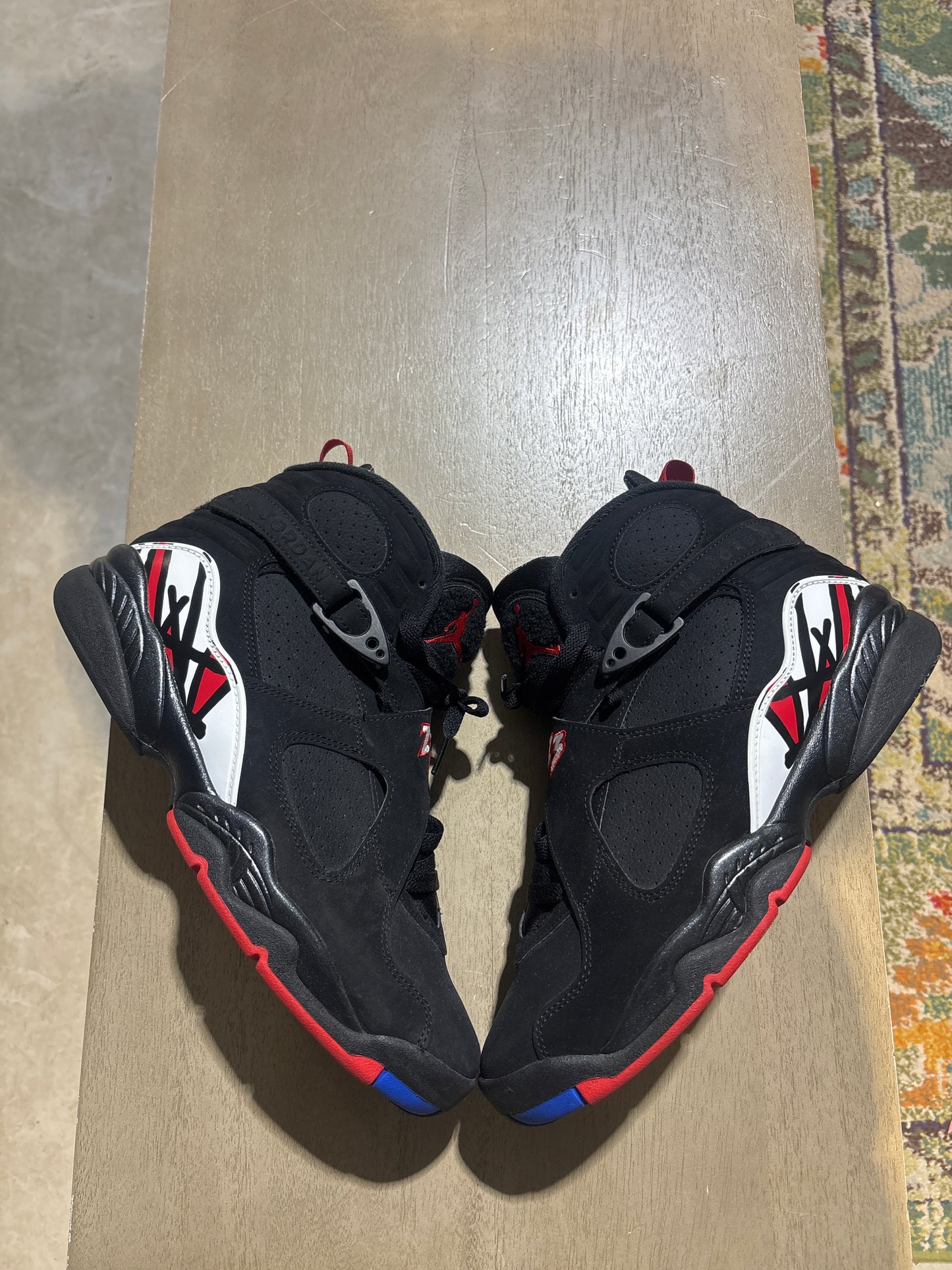 Jordan 8 Playoff Used Sz 8.5 NB