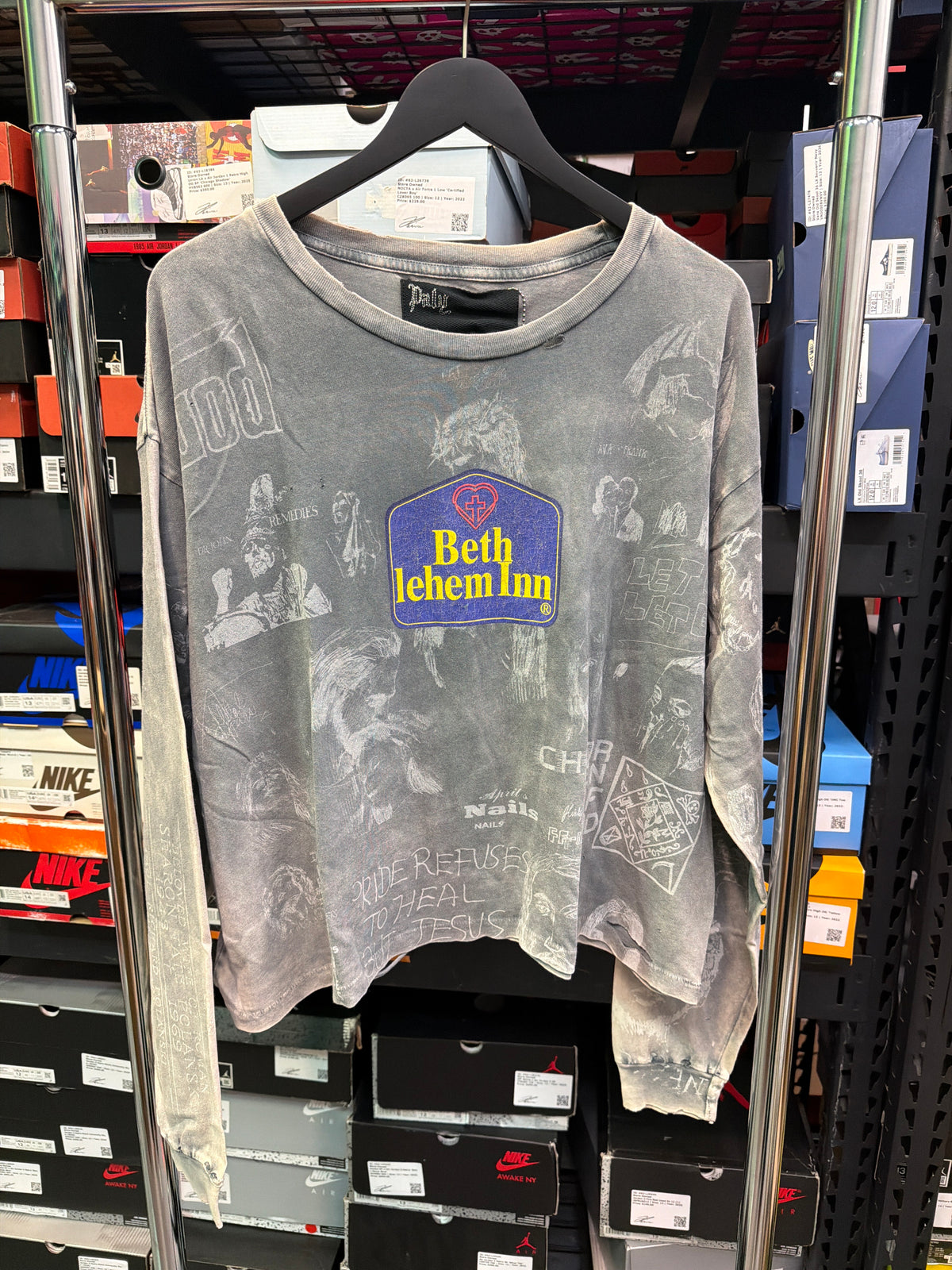 Paly Bethlehem Longsleeve Vintage Black