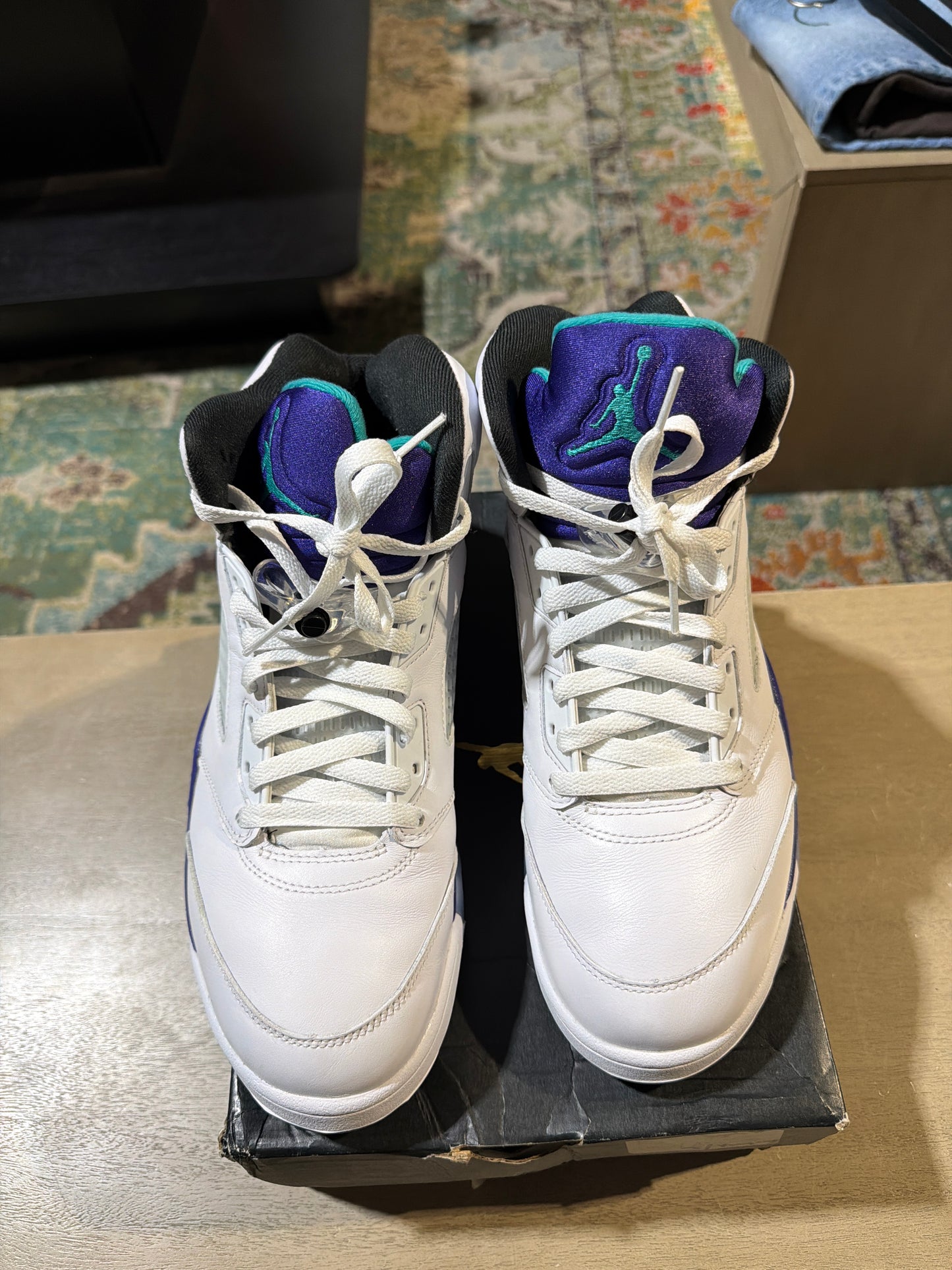 Jordan 5 Grape Used Sz 10.5 RB