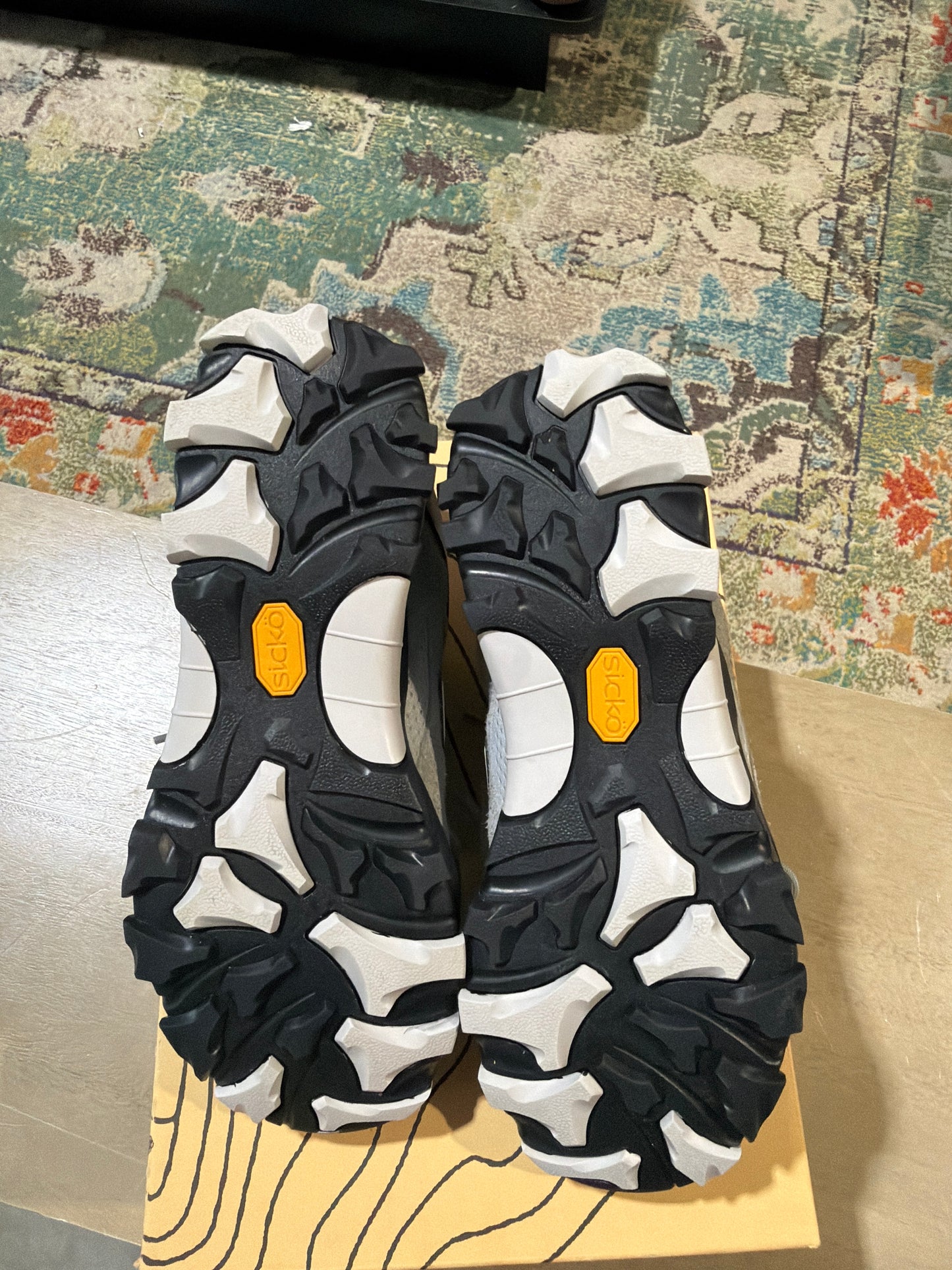 Sicko Hiking Sneaker Grey and Black Used Sz 9.5