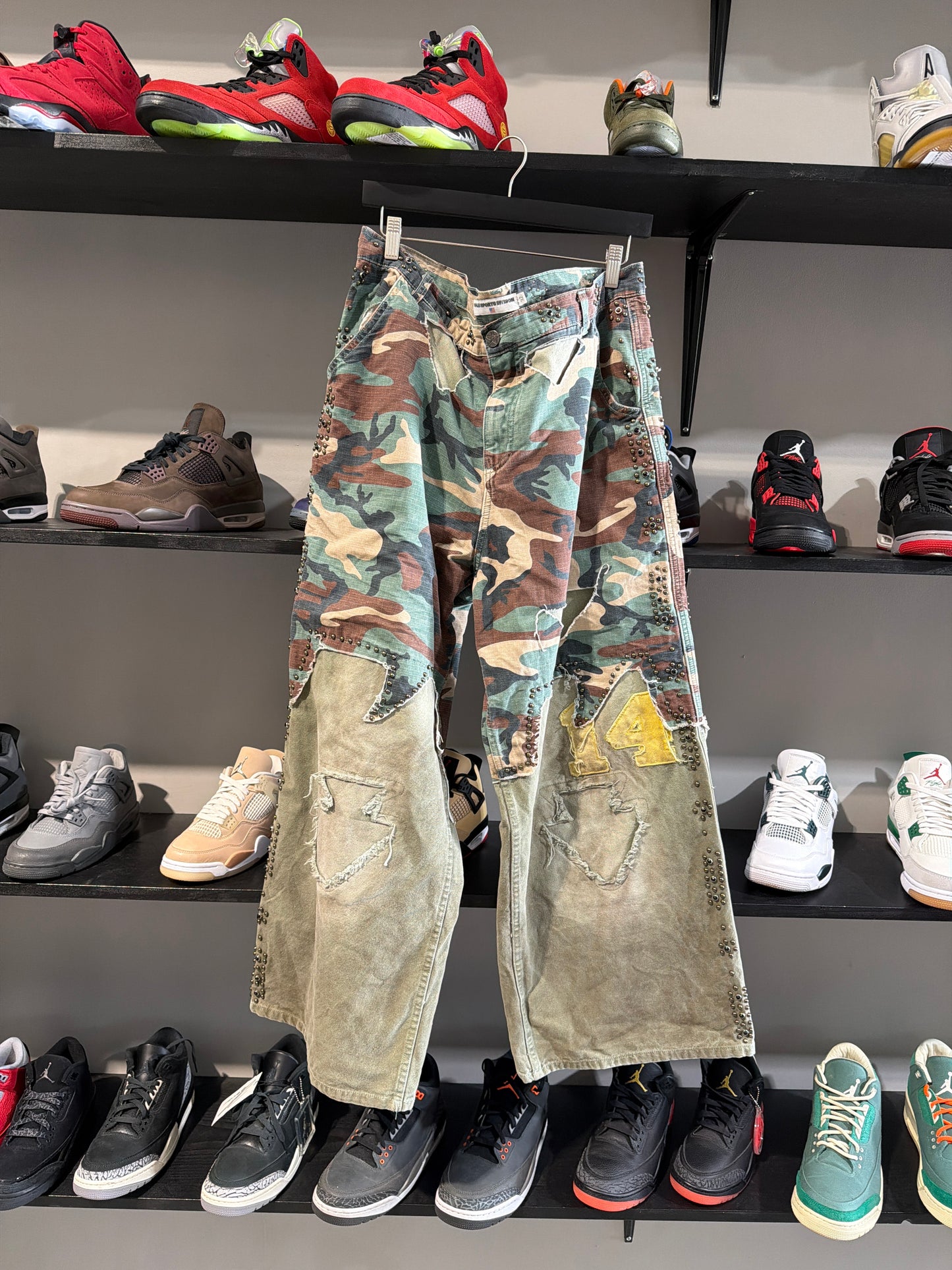 Vale Camo/Olive Hybrid Pants Sz 32