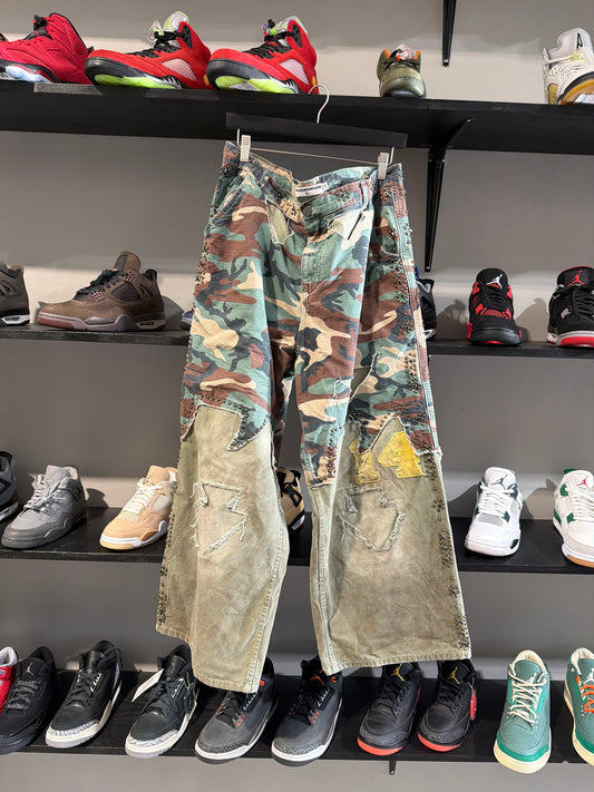 Vale Camo/Olive Hybrid Pants Sz 32