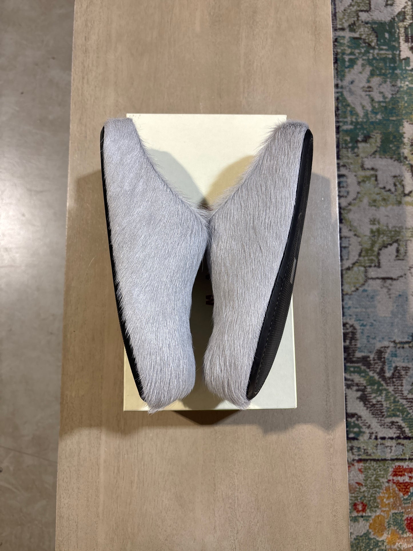 Marni Fussbett Slide Grey Used Sz 7.5