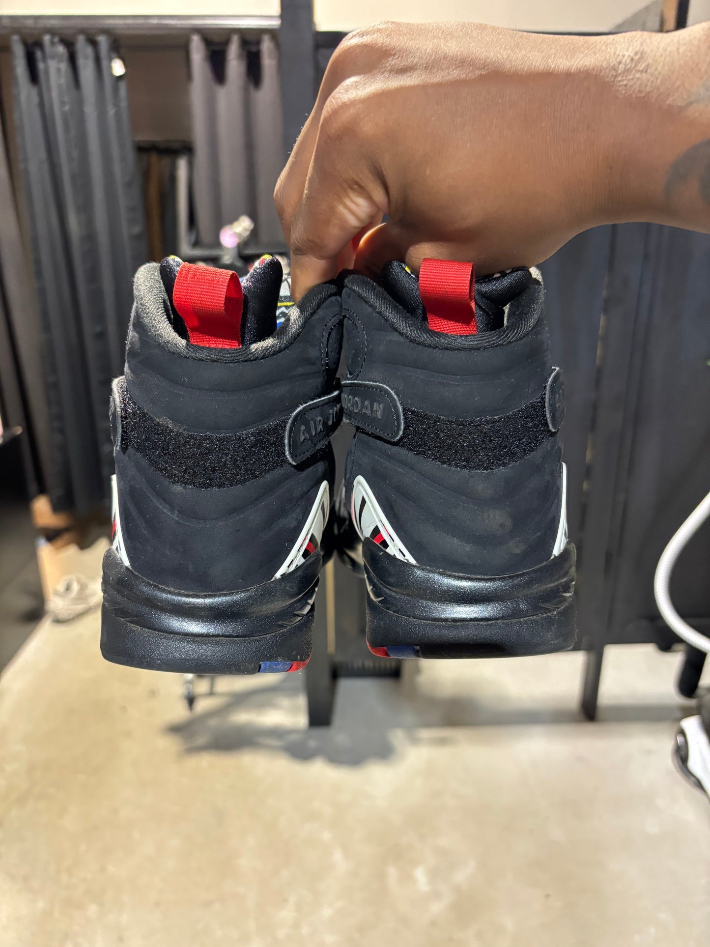 Jordan 8 Playoff Used Sz 9 NB
