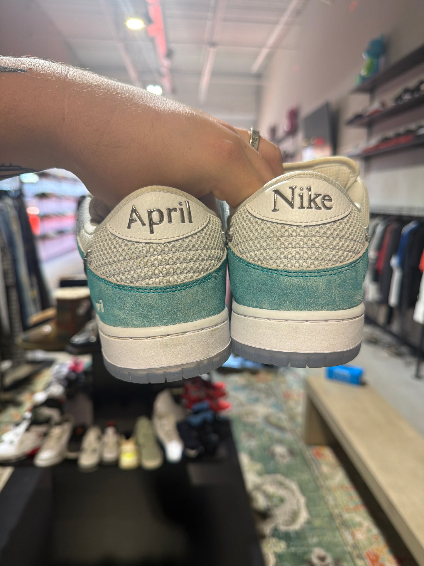 Nike SB Dunk April Skateboard Used Sz 11