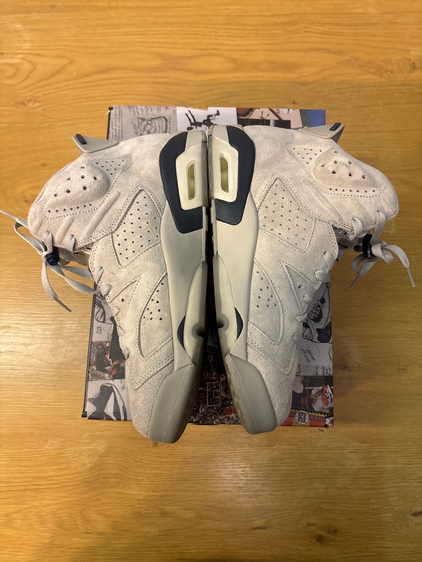JORDAN 6 GEORGETOWN Used Sz 10.5