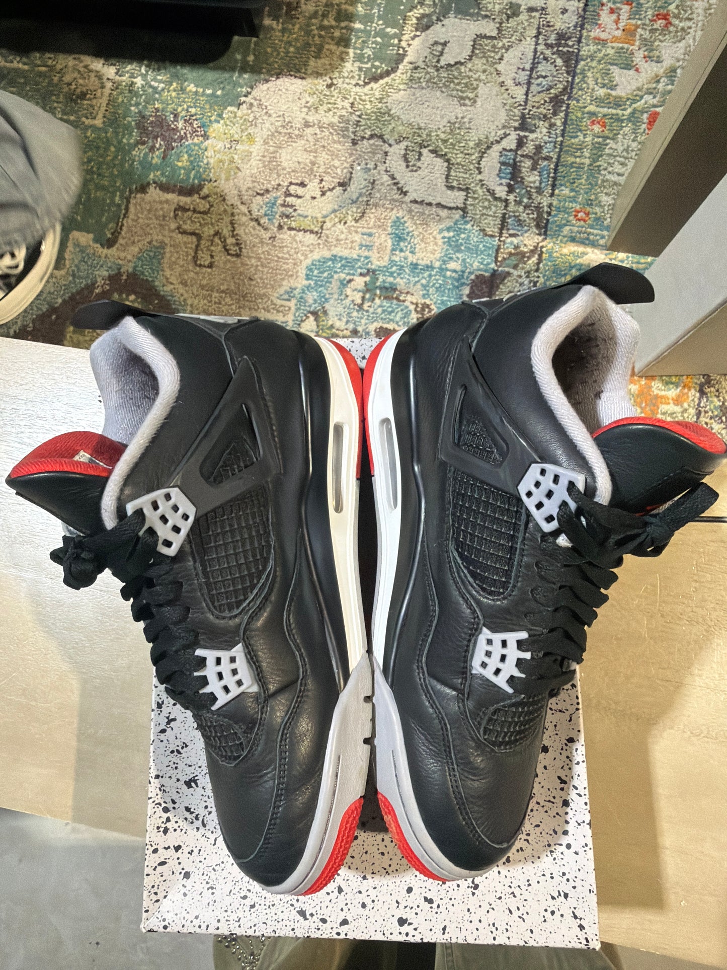 Jordan 4 Bred Reimagined Used Sz 10