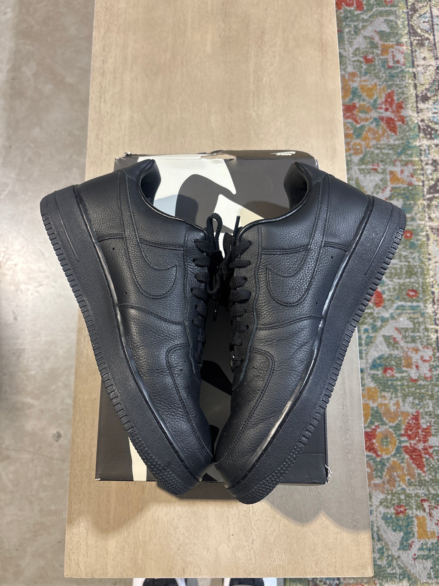Nike CPFM AF1 Black used sz 12