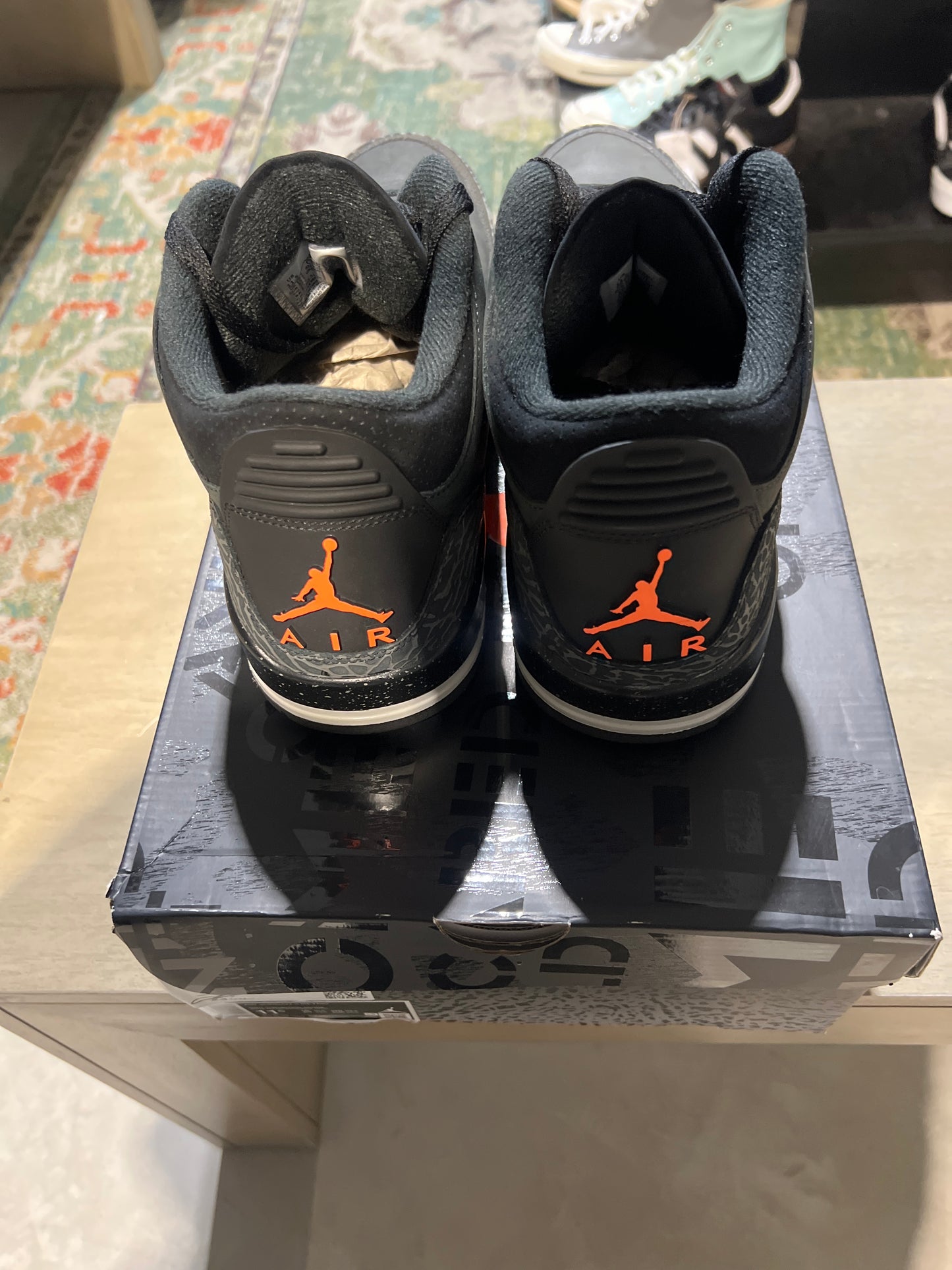 Jordan 3 fear used sz 11.5