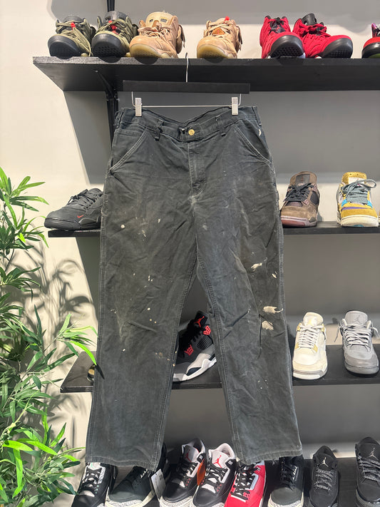 Vintage Carhartt Black Painter Pants Sz 34