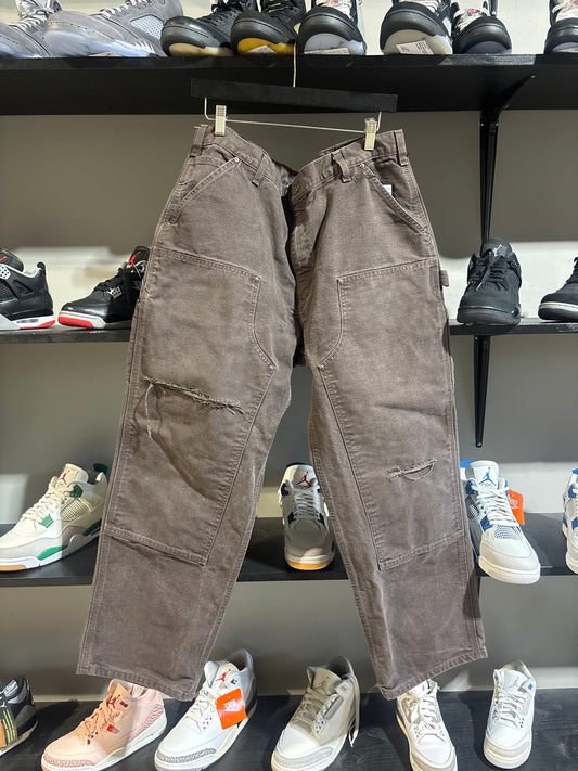 Carhartt Brown Double Knees Sz 38