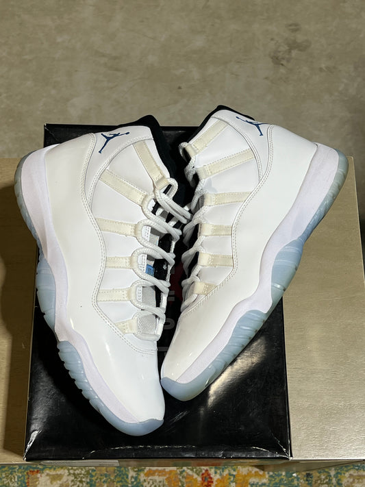 Jordan 11 Legend Blue Used Sz 10.5
