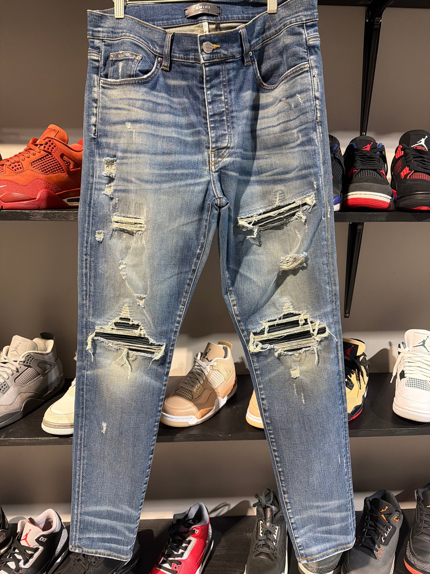 AMIRI MX1 JEANS BLACK/ASH BLACK
